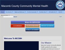 Tablet Screenshot of mccmh.net