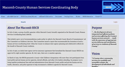 Desktop Screenshot of mhscb.mccmh.net
