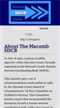 Mobile Screenshot of mhscb.mccmh.net